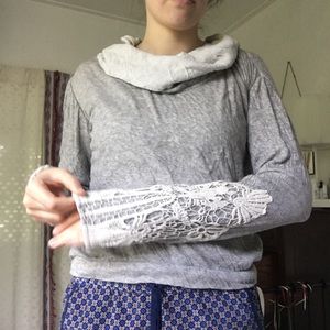 Cowel neck Anthropologie sweater